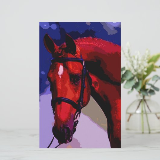 馬頭 便箋 (スタンド正面)