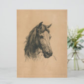 馬頭（Heywood Hardy著） カード (スタンド正面)