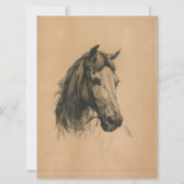 馬頭（Heywood Hardy著） カード (正面)