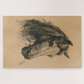 馬頭（Heywood Hardy著） ジグソーパズル (横)