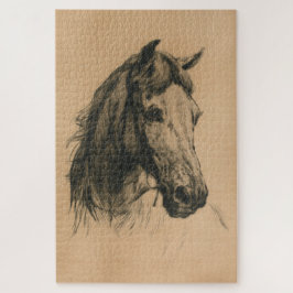 馬頭（Heywood Hardy著） ジグソーパズル