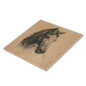 馬頭（Heywood Hardy著） タイル (側面)