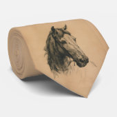 馬頭（Heywood Hardy著） ネクタイ (ロール)