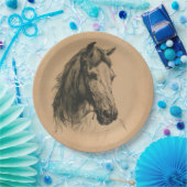 馬頭（Heywood Hardy著） ペーパープレート (パーティー)