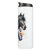 馬頼の事をおもしろい知る タンブラー (回転右)