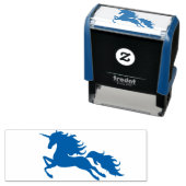 馬飛んでいるとジャンプ セルフインキングスタンプ (インサイチュ)