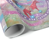 馬飛んでいる ラッピングペーパー (ロールコーナー)
