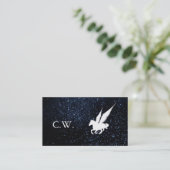 馬飛んでいる/夜空 名刺 (スタンド正面)