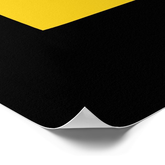 馬食べ帽 ポスター (角)