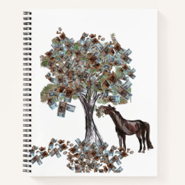 馬食べ物の$ tree notebook ノートブック