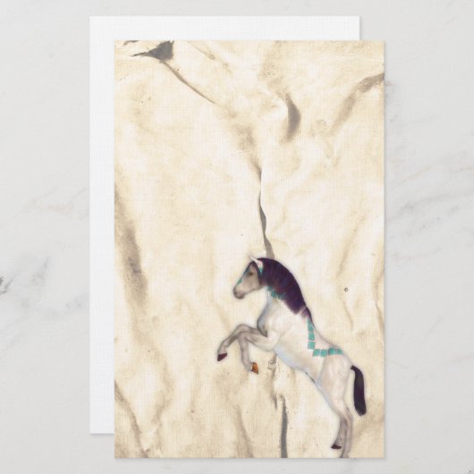 馬飾先住民アメリカ文房具 便箋