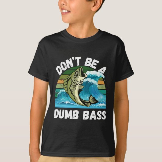 馬鹿じゃないでしょ - おもしろいBフィッシング Tシャツ (正面)