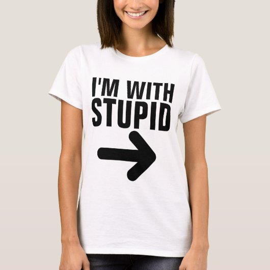 馬鹿と一緒Tシャツ Tシャツ (正面)