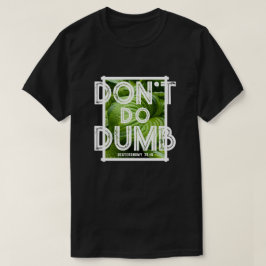 「馬鹿なことはするな。命を選べ」ユーモア溢れるクリスチャングッズ Tシャツ