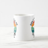 馬鹿なことをするなと私に従わないで サーフィン好き コーヒーマグカップ (中央)