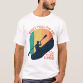 馬鹿なことをする Tシャツ (正面)