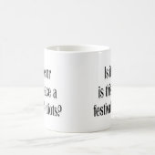 馬鹿のフェスティバルか。 コーヒーマグカップ (中央)
