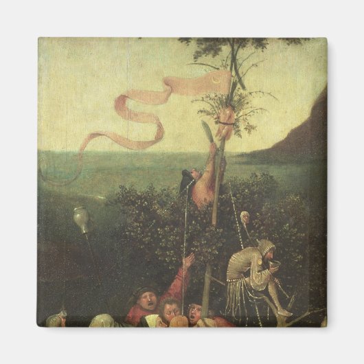 馬鹿の船， c.1500 マグネット (正面)