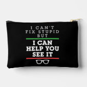 馬鹿は直せないが君に見せ救済る アクセサリーポーチ (裏面)