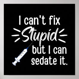 馬鹿は直せないが落ち着ける ポスター