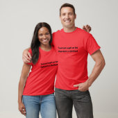 馬鹿は私をChriのためのこの愚かなワイシャツ…買いました Tシャツ (ユニセックス)