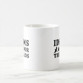馬鹿は鳥の癖 コーヒーマグカップ (中央)