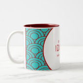 馬鹿は…台無しになります ツートーンマグカップ (左)