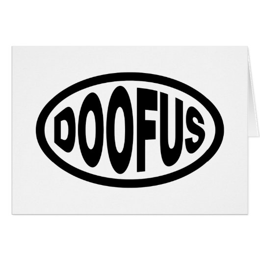 馬鹿カード (正面横)