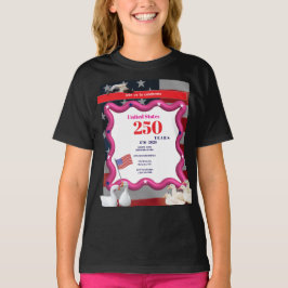 馬鹿ガモたち 250 周年お祝い Tシャツ