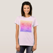 馬鹿キューピッドの彼女のTシャツ Tシャツ (正面フル)