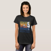 馬鹿息してケーキを焼きました 馬鹿ケーキ 馬 Tシャツ (正面フル)