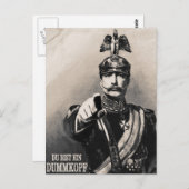 馬鹿野郎 ポストカード (正面/裏面)