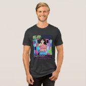 馬鹿隣接 トライブレンドTシャツ (正面全面)