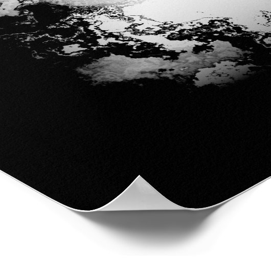 馬鹿馬と孔子の引用文 ポスター (角)