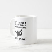 馬鹿Skydiving コーヒーマグカップ (正面左)