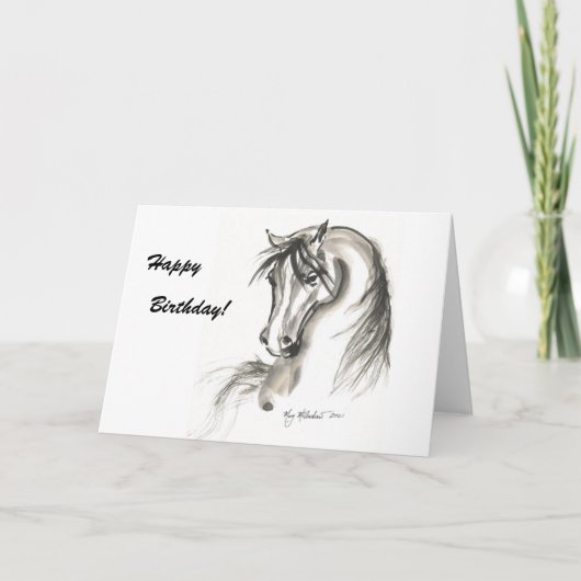 馬1 カード (正面)