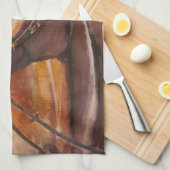 馬2 キッチンタオル (四つ折り)