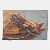 馬2 キッチンタオル (横)