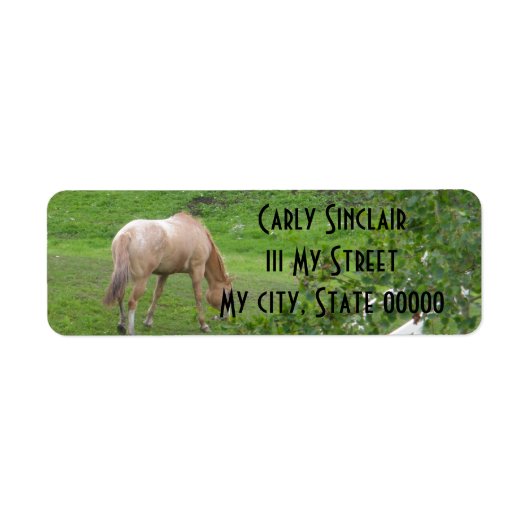 馬2 ラベル (正面)