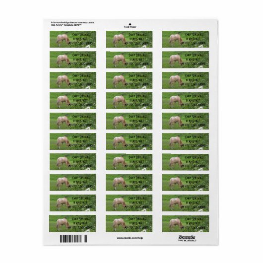 馬2 ラベル (フルシート)