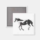 馬3 マグネット (正面/裏面)