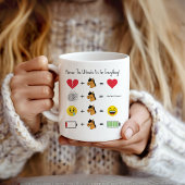 馬: すべての問題を解決する究極の存在! ホットココア コーヒーマグカップ