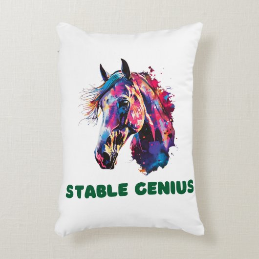 馬 アクセントクッション (正面(垂直))