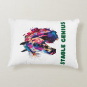 馬 アクセントクッション (裏面)