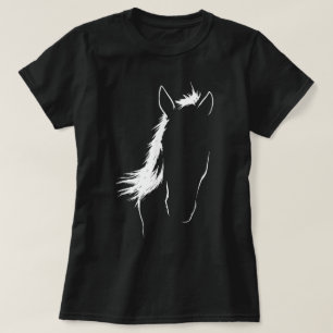 馬 アート 馬術 馬好き 騎手 乗馬 Tシャツ