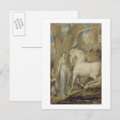 馬、「ウィリアム・ヘイリーのバラッド」から、c.1805 ポストカード (正面/裏面)