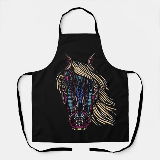 馬 エプロン (正面)