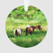 馬 オーナメント (正面)