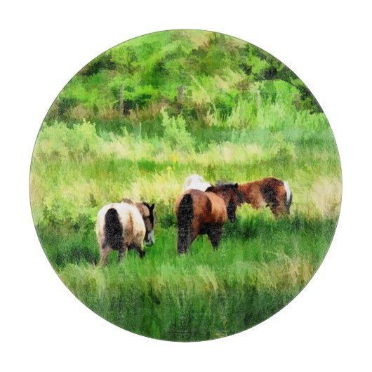 馬 カッティングボード (正面)