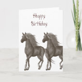 馬 カード (正面)